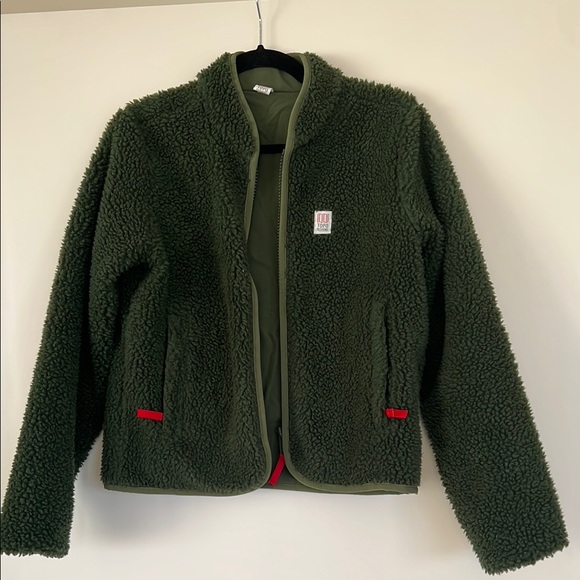 Topo Designs Jackets & Blazers - Topo Designs Green Bomber Jacket